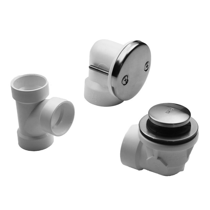 Jaclo 535-PVCHK Toe-Control Drain Strainer With Faceplate Half Kit - Parent
