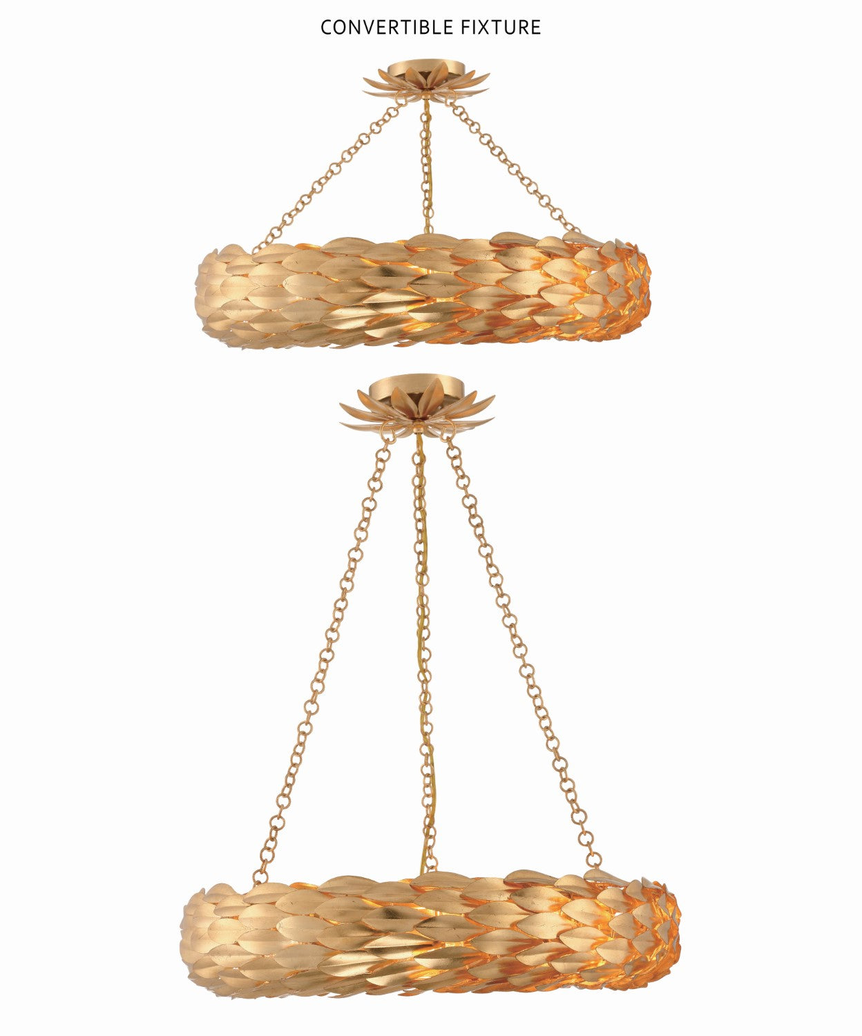 Crystorama 536 Broche 6 Light Pendant - Parent