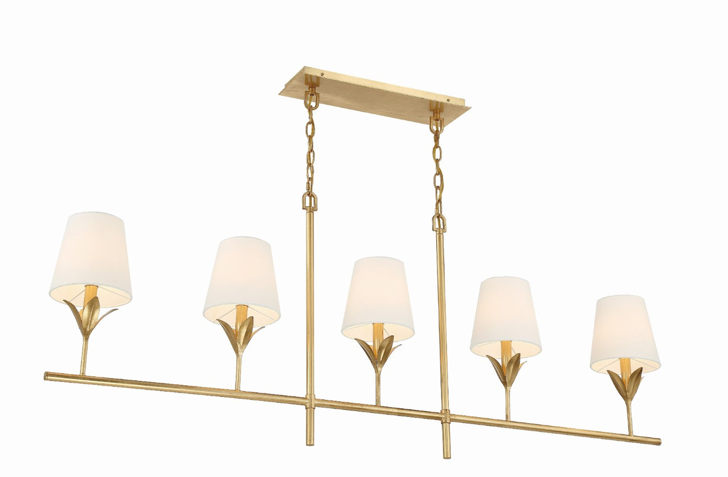 Crystorama 537 Broche 5 Light Chandelier - Parent
