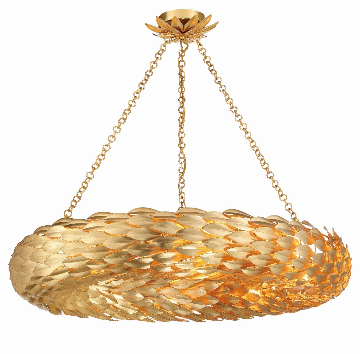 Crystorama 538 Broche 8 Light Pendant - Parent