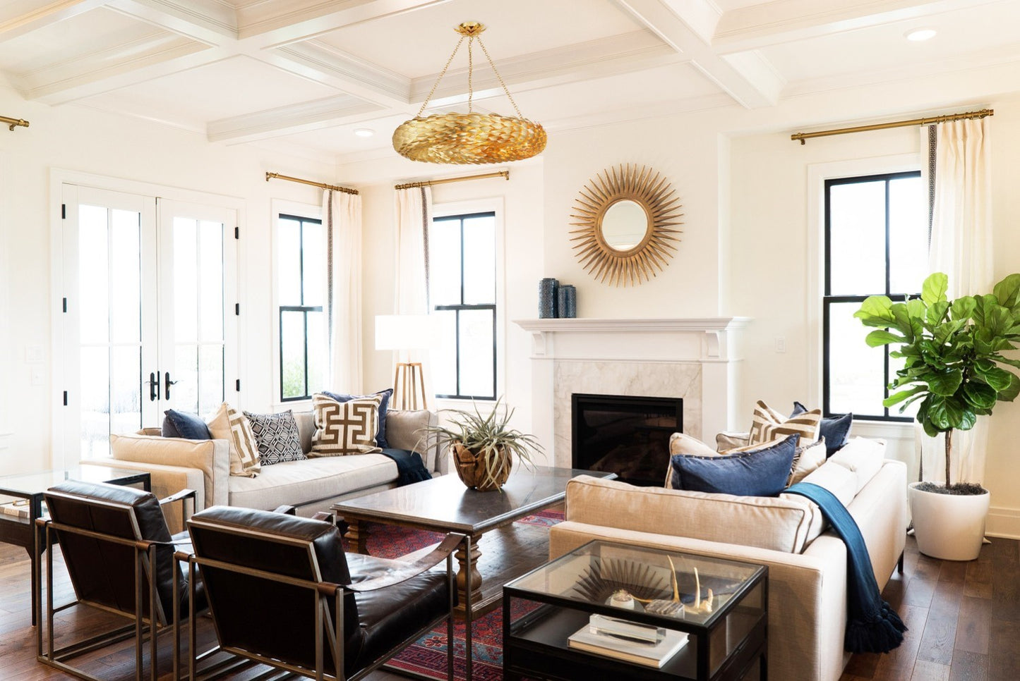 Crystorama 538 Broche 8 Light Pendant