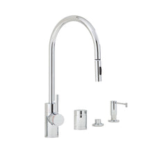 Load image into Gallery viewer, Waterstone 5400-4 Contemporary PLP Pulldown Faucet 4pc. Suite