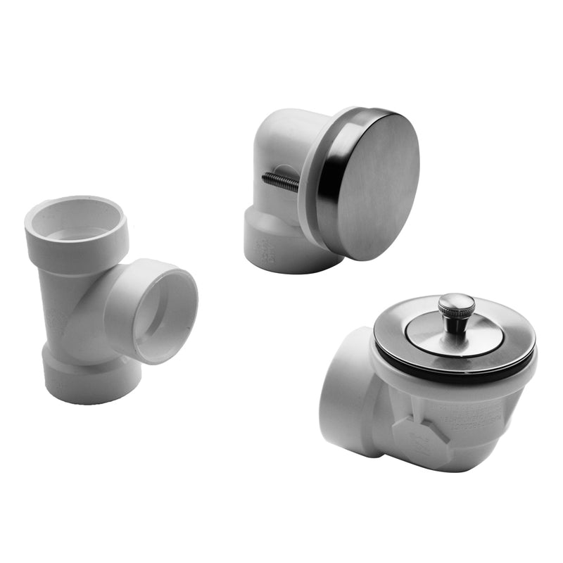 Jaclo 541-PVCHK Lift And Turn Drain Strainer With Round  Faceplate Half Kit - Parent