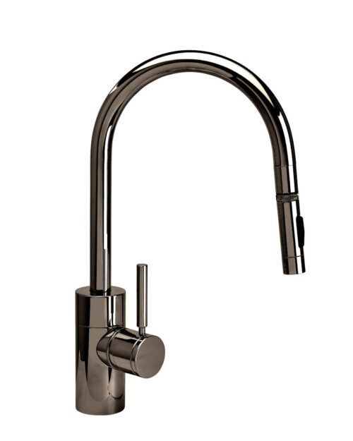 Waterstone 5410 Contemporary Standard Reach Pulldown Angled Spout Faucet w/Toggle Sprayer