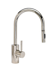 Load image into Gallery viewer, Waterstone 5410-2 Contemporary Standard Reach PLP Pulldown Angled Spout Faucet w/Toggle Sprayer 2pc Suite