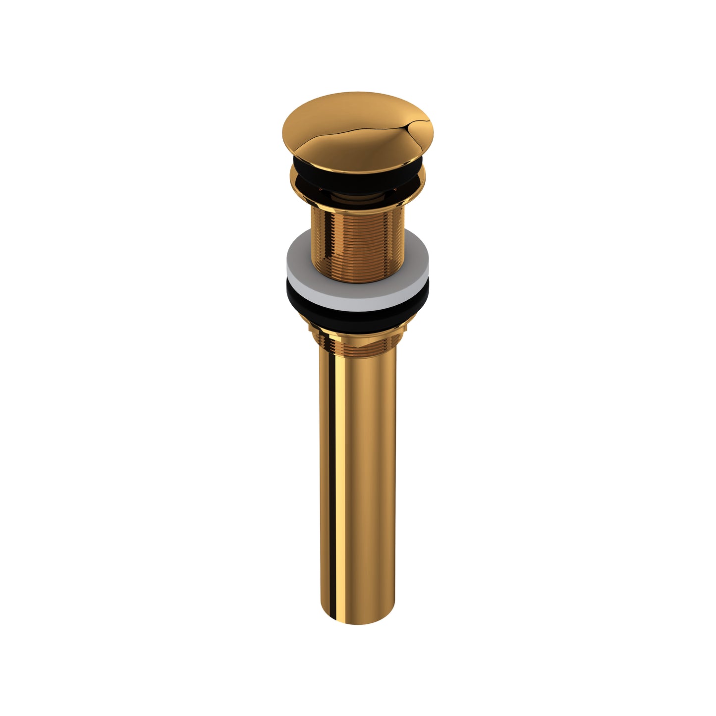 Perrin & Rowe 5445EG Lavatory Push Drain Without Overflow