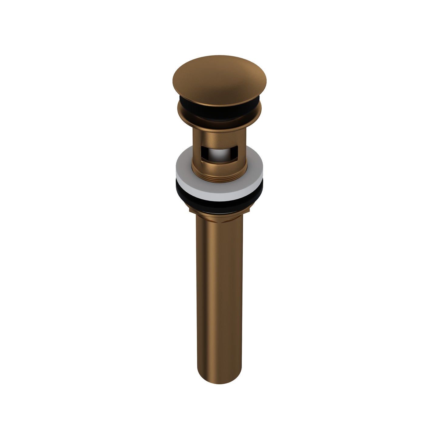 Perrin & Rowe 5447 Rohl Lavatory Push Drain With Overflow - Parent
