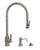 Waterstone 5500-3 Traditional Extended Reach PLP Pull Down Faucet 3pc. Suite
