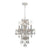 Crystorama 5534-CL-SAQ Traditional Crystal 4 Light Spectra Crystal Mini Chandelier
