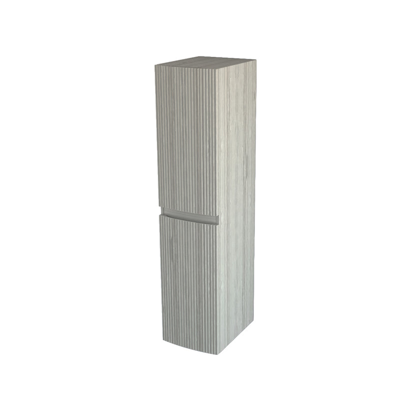 Baden Haus BHOL51002 Olimpia Linen Cabinet 51"X 12" Fluted Fronts