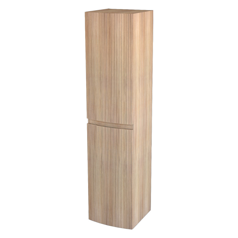 Baden Haus BHOL67002 Olimpia Linen Cabinet 67" X 16" Fluted Fronts