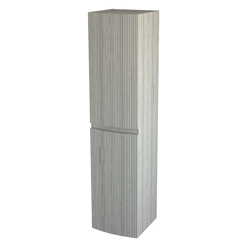 Baden Haus BHOL67002 Olimpia Linen Cabinet 67" X 16" Fluted Fronts