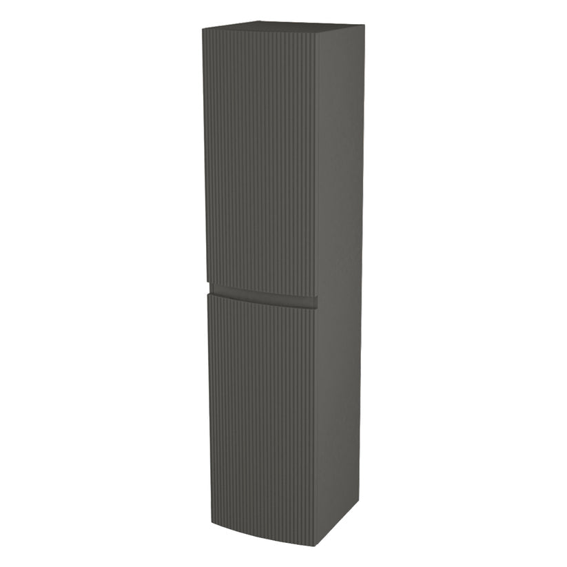 Baden Haus BHOL67002 Olimpia Linen Cabinet 67" X 16" Fluted Fronts