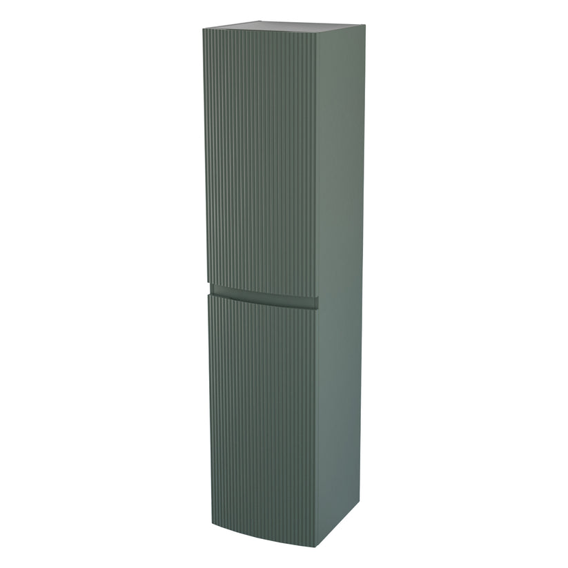 Baden Haus BHOL67002 Olimpia Linen Cabinet 67" X 16" Fluted Fronts