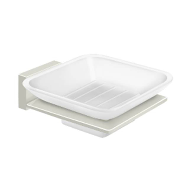 Deltana 55D2012 Frosted Glass Soap Dish, 55D Series - Parent