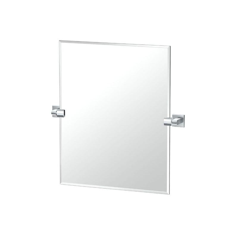 Gatco Mode 24H Frameless Rectangle angular Mirror