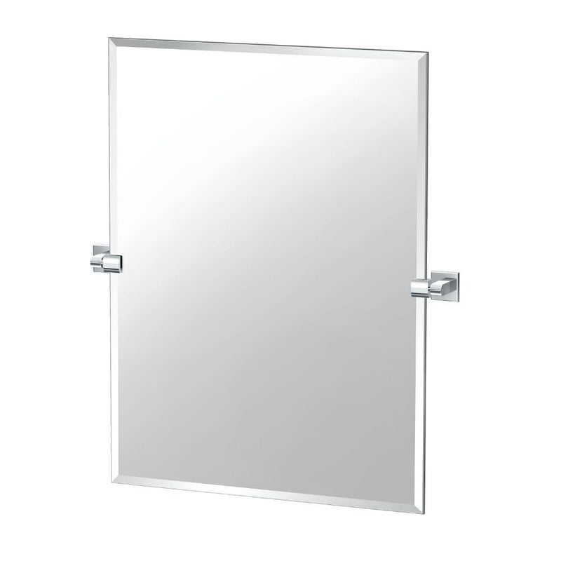 Gatco Mode 31.5H Frameless Rectangle angular Mirror