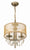 Crystorama 5623 Hampton 3 Light Clear Crystal Drum Shade Mini Chandelier - Parent