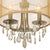 Crystorama 5623 Hampton 3 Light Clear Crystal Drum Shade Mini Chandelier - Parent