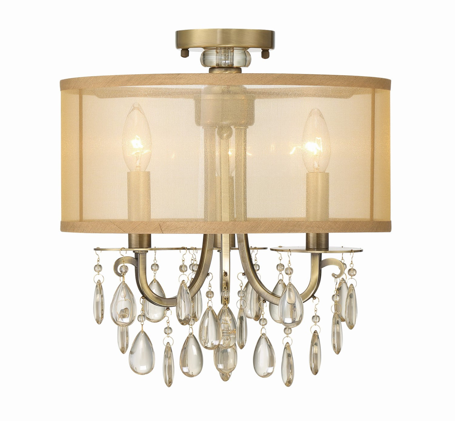 Crystorama 5623_CEILING Hampton 3 Light Ceiling Mount - Parent