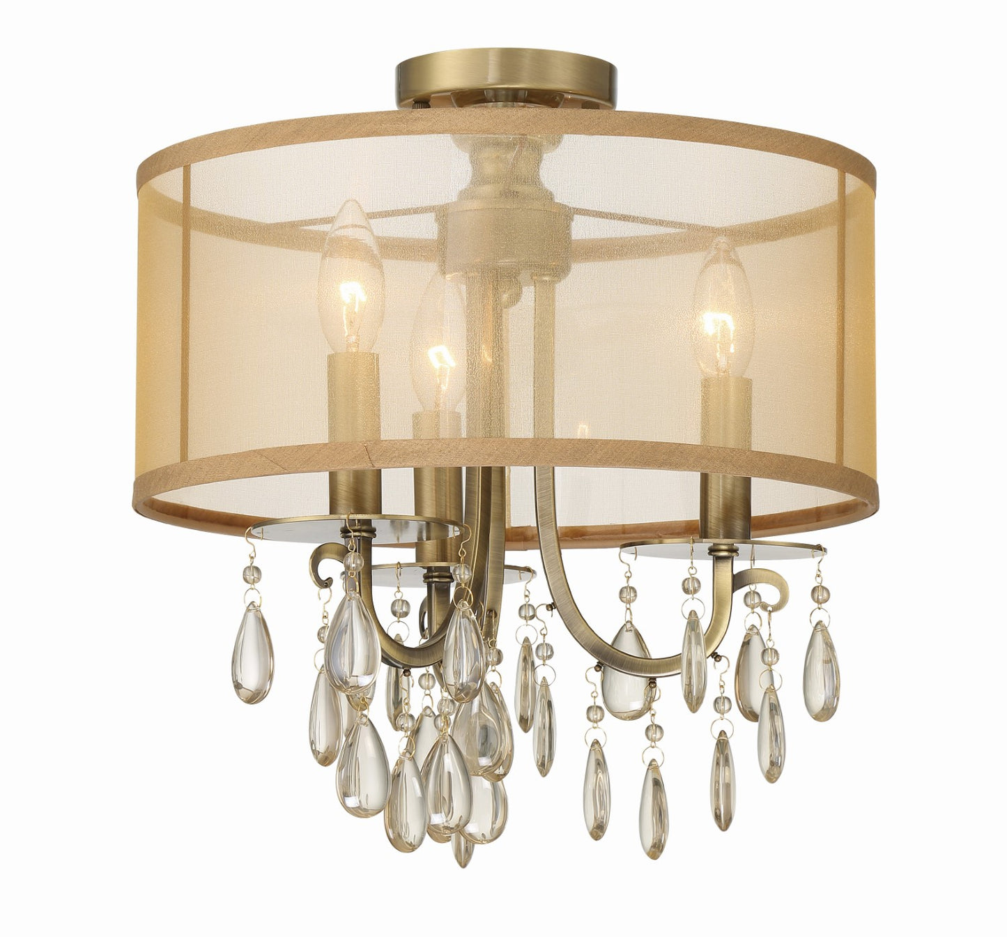Crystorama 5623_CEILING Hampton 3 Light Ceiling Mount - Parent