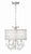 Crystorama 5623 Hampton 3 Light Clear Crystal Drum Shade Mini Chandelier