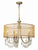 Crystorama 5625 Hampton 5 Light Drum Shade Chandelier - Parent