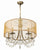 Crystorama 5625 Hampton 5 Light Drum Shade Chandelier - Parent