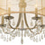 Crystorama 5625 Hampton 5 Light Drum Shade Chandelier - Parent