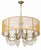 Crystorama 5628 Hampton 8 Light Drum Shade Chandelier - Parent