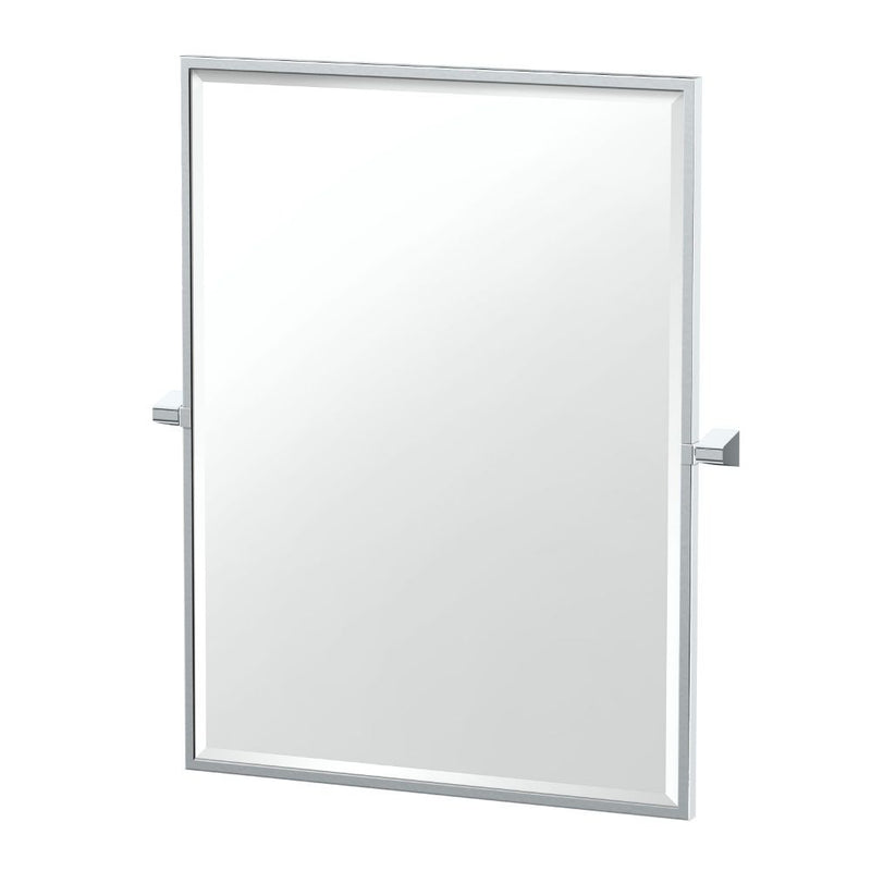 Gatco A-Line 31.5H Framed Rectangle angular Mirror - Parent