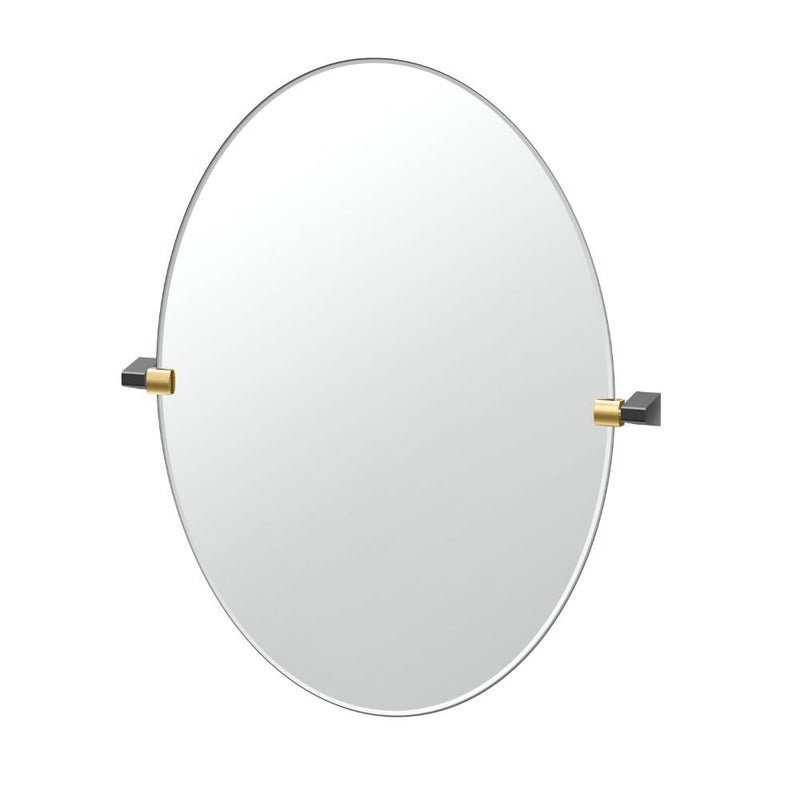 Gatco A-Line 32H Frameless Oval Mirror - Parent