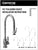 Waterstone 5700-4 Transitional Extended Reach PLP Pulldown Faucet - Lever Sprayer 4pc. Suite