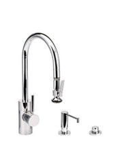 Load image into Gallery viewer, Waterstone 5800-3 Transitional PLP Pulldown Faucet Level Sprayer 3pc SuiteChoose Finish Above