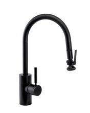 Load image into Gallery viewer, Waterstone 5810-2 Transitional Standard Reach PLP Pulldown Angled Spout Faucet w/Lever Sprayer 2pc Suite