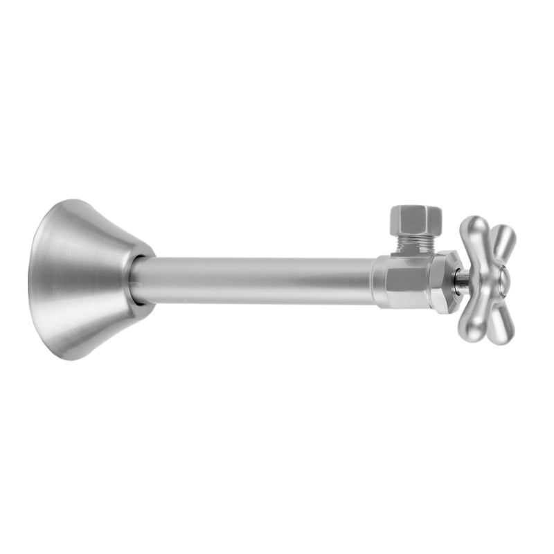 Jaclo 582X Multi Turn Angle Pattern 1/2" Copper (Sweat Fit) X 3/8" O.D. Supply Valve With Cross Handle - Parent