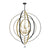 Crystorama 587 Luna 9 Light Chandelier - Parent