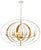 Crystorama 588 Luna 8 Light Chandelier