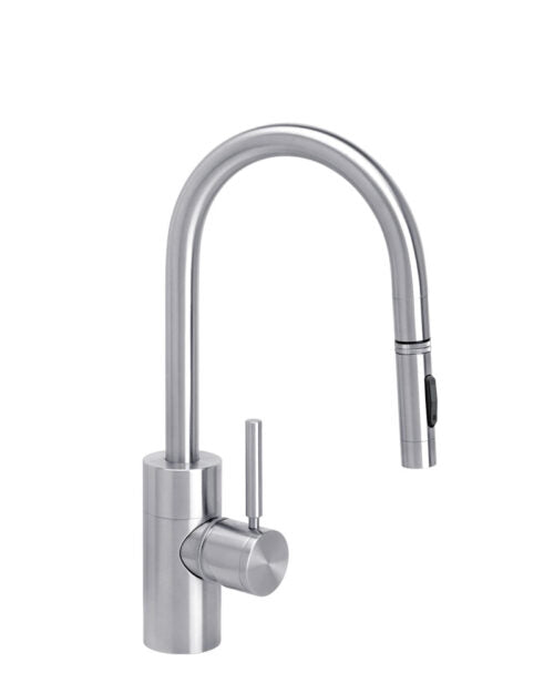 Waterstone 5910 Contemporary Prep Size Pulldown Angled Spout Faucet w/Toggle Sprayer