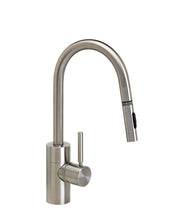 Load image into Gallery viewer, Waterstone 5910 Contemporary Prep Size PLP Pulldown Angled Spout Faucet w/Toggle Sprayer