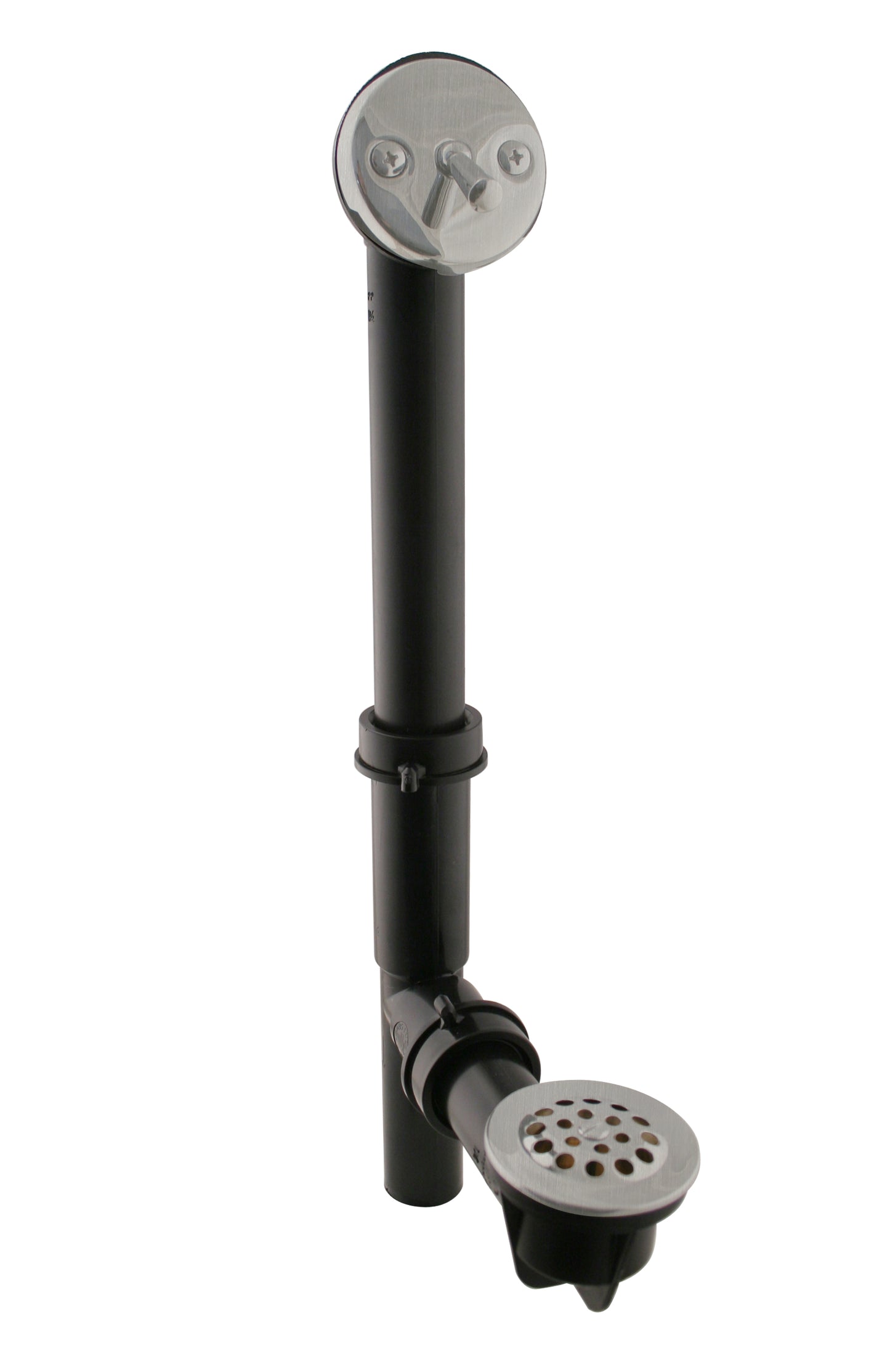 Westbrass 592144 Black 1-1/2 in. Tubular Trip Lever Bath Waste