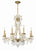 Crystorama 5938-CL-MWP Cedar 8 Light Chandelier