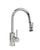 Waterstone 5940-2 Transitional Prep Size PLP Pulldown Angled Spout Faucet w/Lever Sprayer 2pc Suite