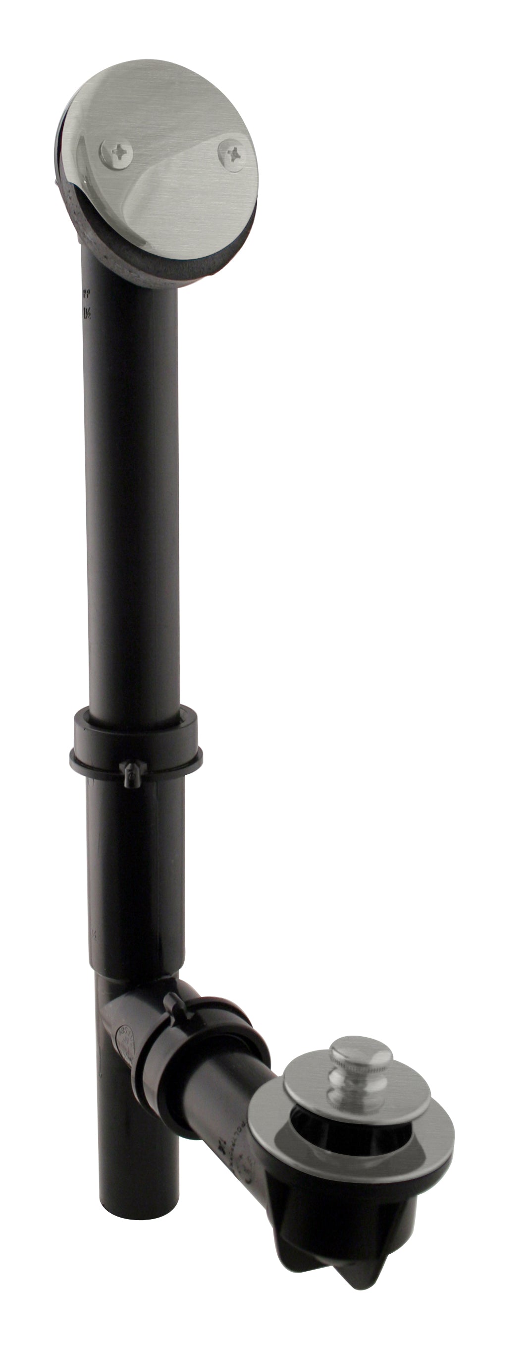 Westbrass 597144 Black 1-1/2 in. Tubular Pull  Drain Bath Waste