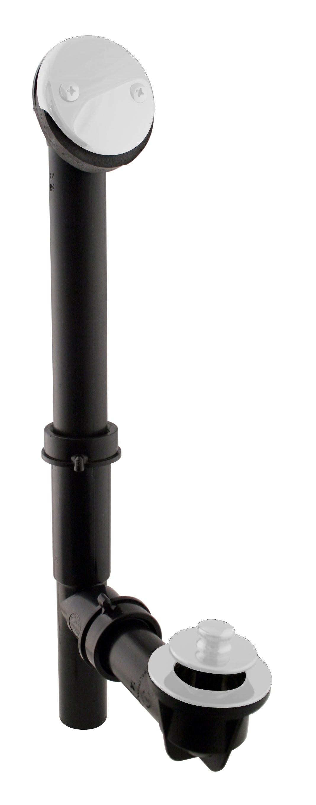 Westbrass 597144 Black 1-1/2 in. Tubular Pull  Drain Bath Waste