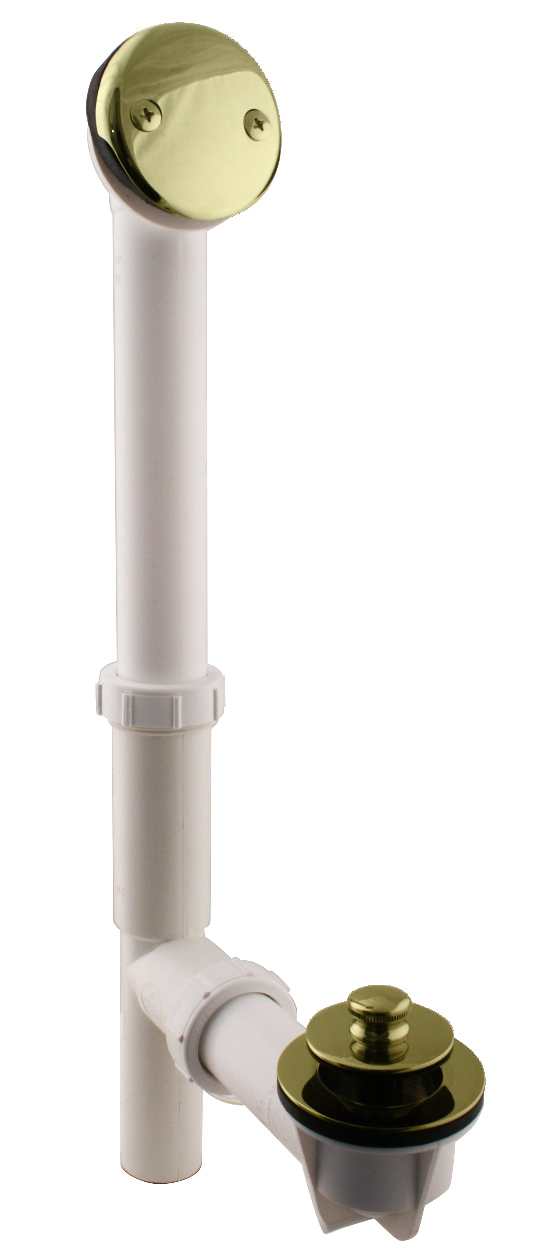 Westbrass 597244 White 1-1/2 in. Tubular Pull  Drain Bath Waste - Parent