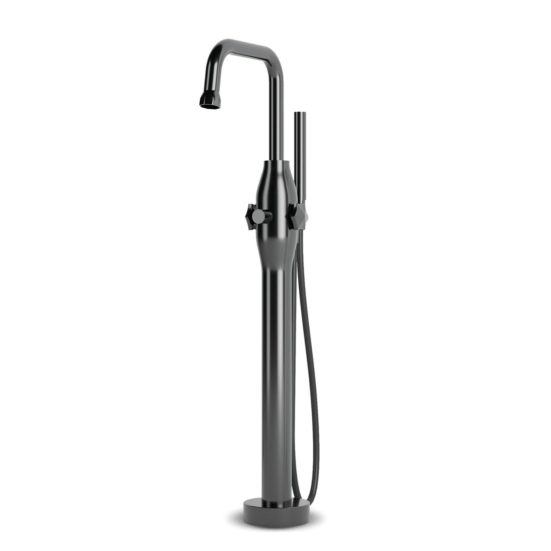 Jee-O 600-3116 Bloom Bath Faucet Freestanding With Hand Shower