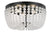 Crystorama 600 Rylee 3 Light Ceiling Mount