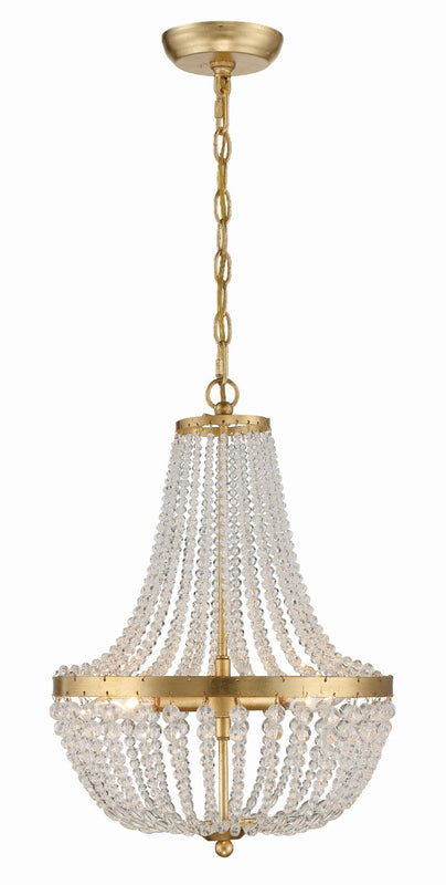 Crystorama 603 Rylee 3 Light Chandelier - Parent