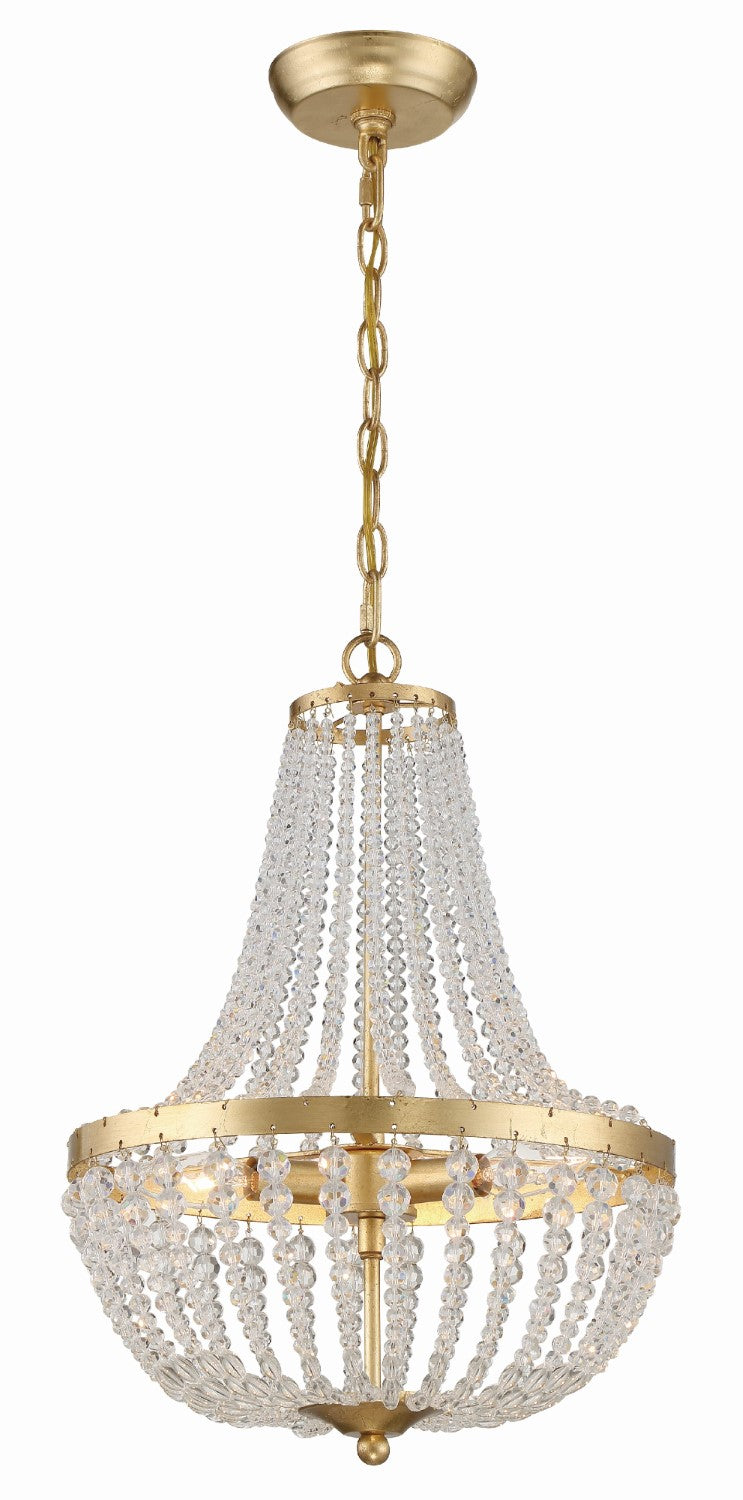 Crystorama 603 Rylee 3 Light Chandelier - Parent